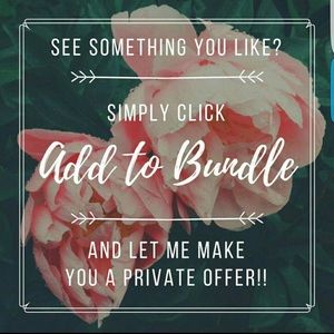 PRIVATE DISCOUNT OFFERED W/ BUNDLES